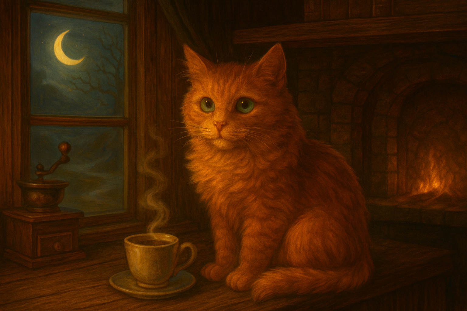 История кофейни